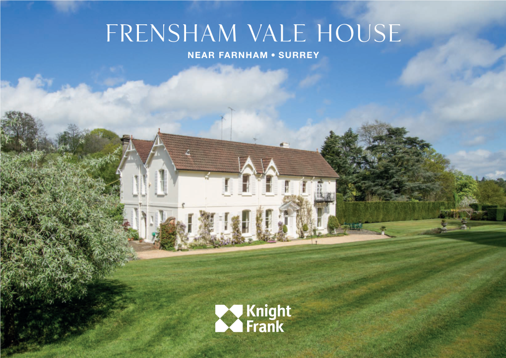 Frensham Vale House Near Farnham, Surrey