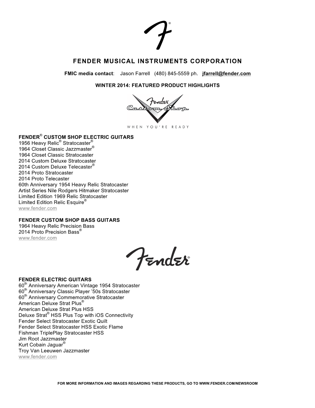 Fender Musical Instruments Corporation