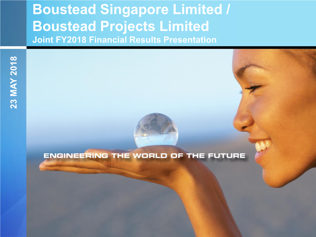 Boustead FY2018 Financial Results Presentation