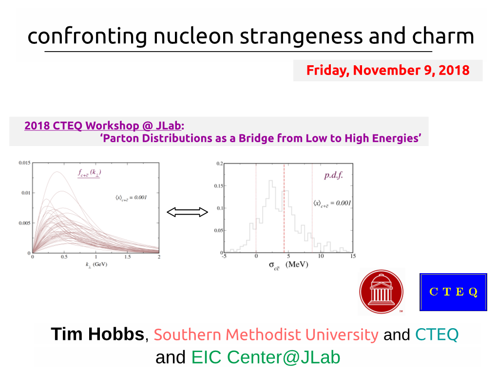 Confronting Nucleon Strangeness and Charm