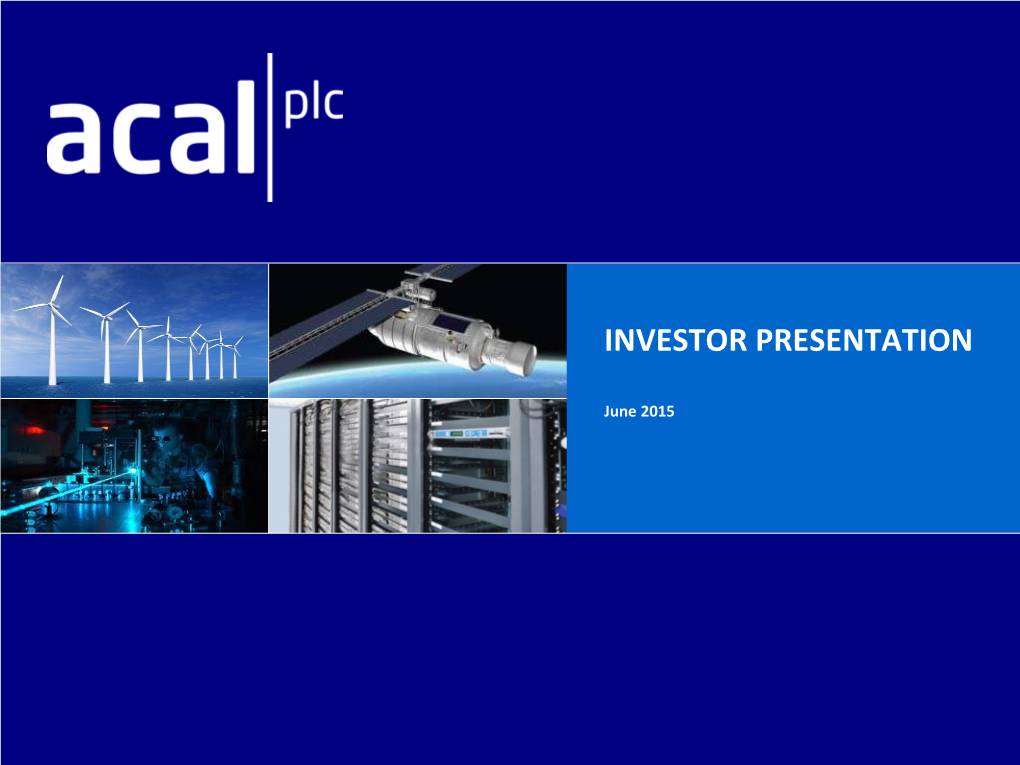 Investor Presentation