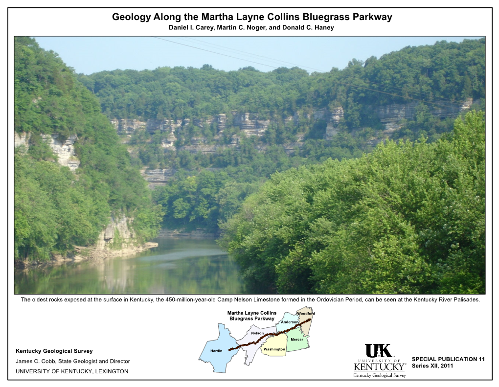 Geology Along the Martha Layne Collins Bluegrass Parkway Daniel I