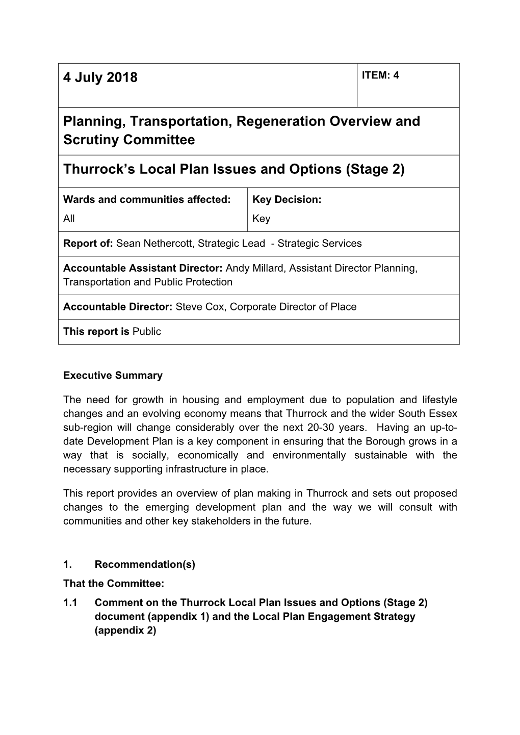 Development Plan Update PDF 146 KB