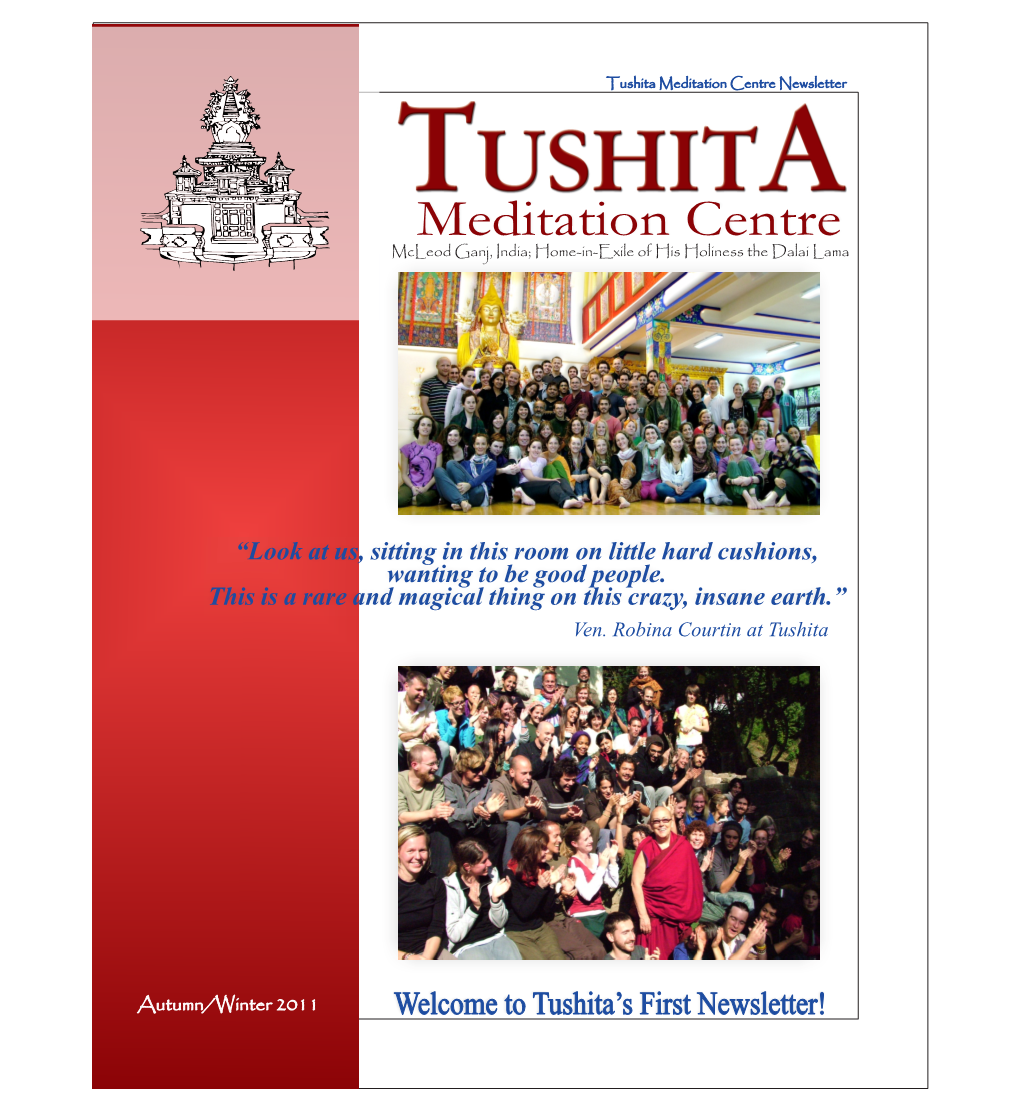 Tushita Booklet Cover for Printing