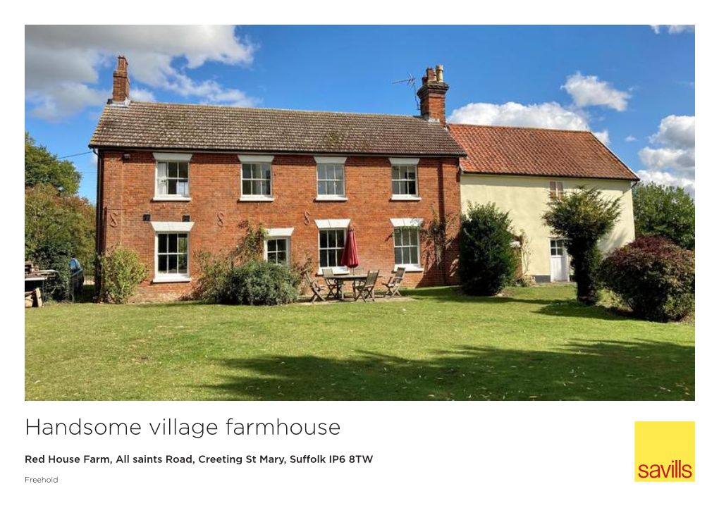 Handsome Village Farmhouse