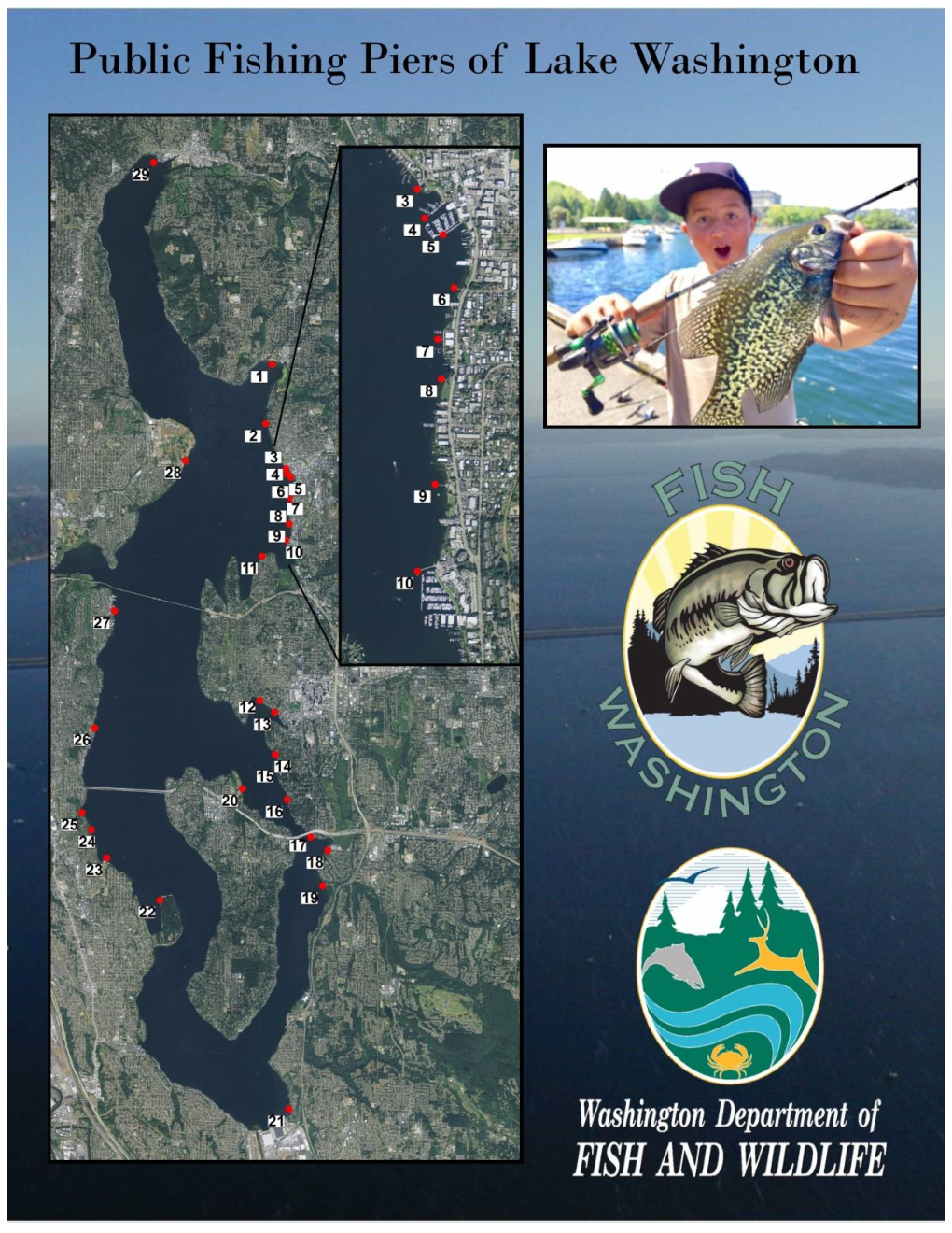 Public Fishing Piers of Lake Washington