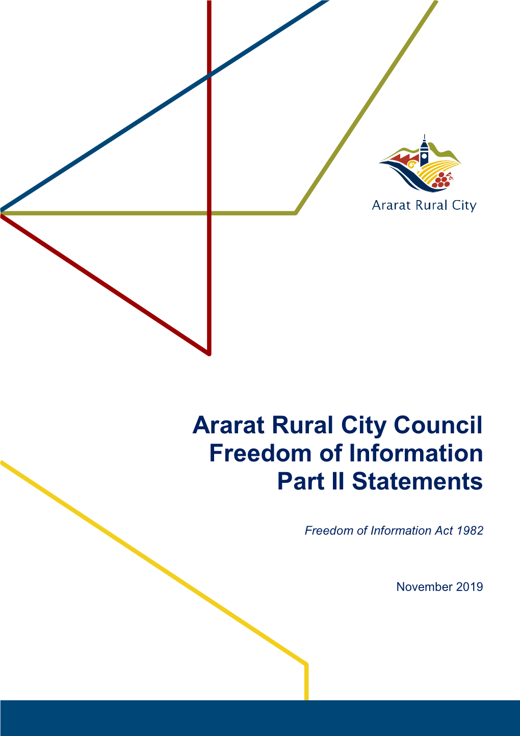 Ararat Rural City Council Freedom of Information Part II Statements