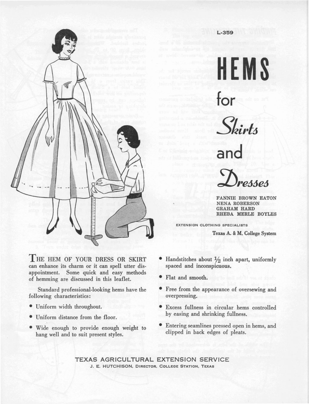 The Hem of Your Dress Or Skirt