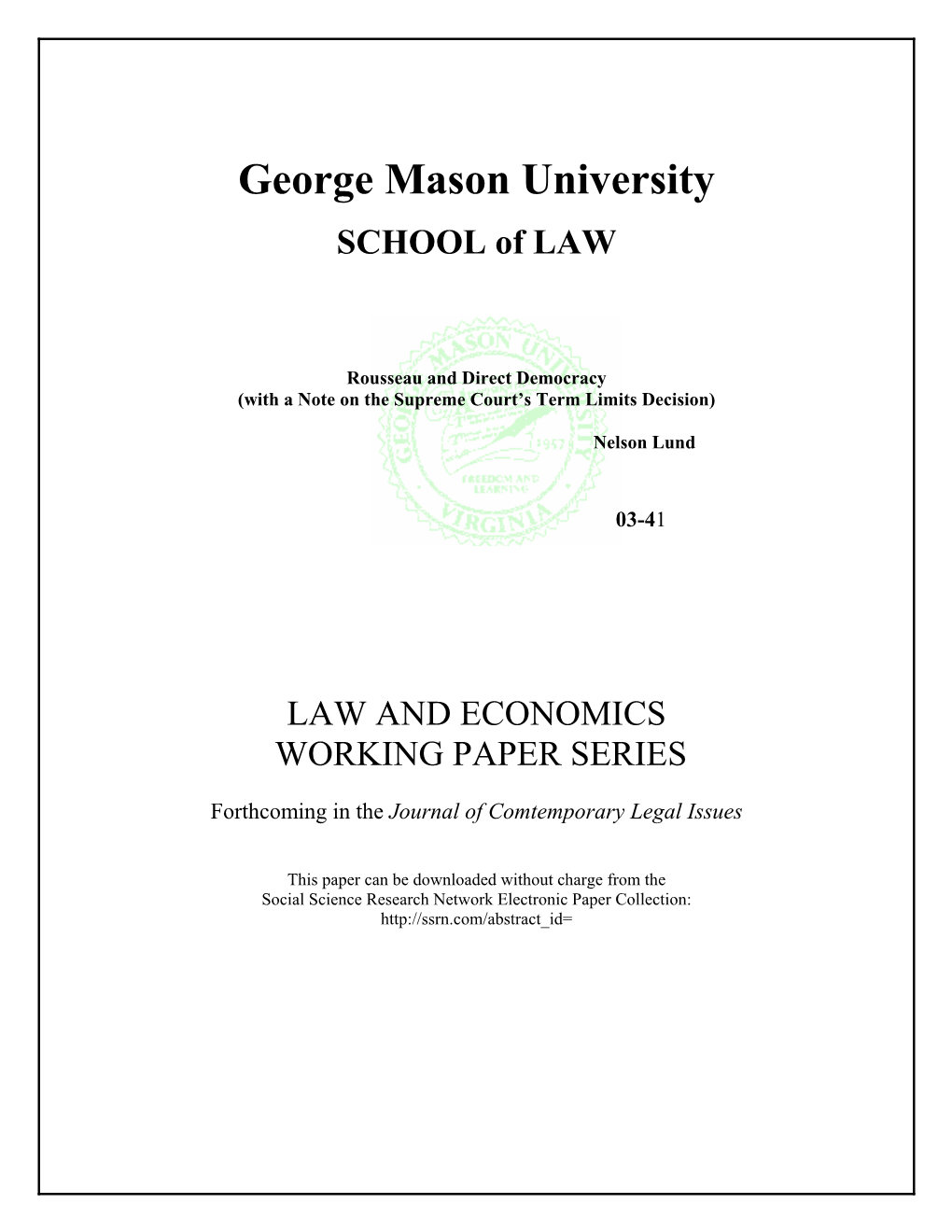 George Mason University