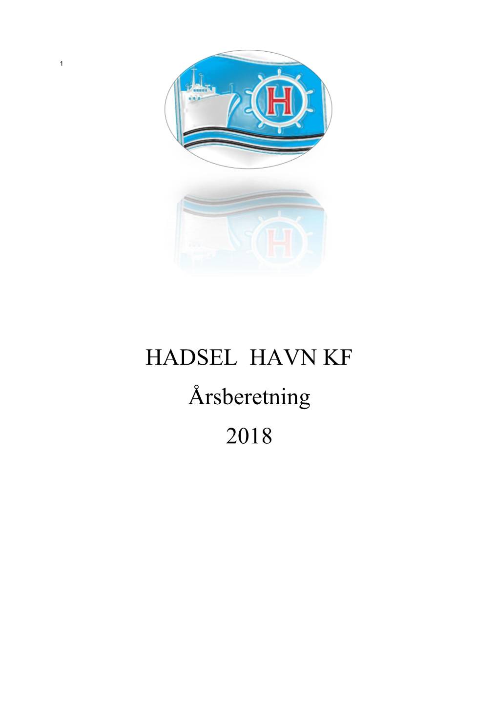 HADSEL HAVN KF Årsberetning 2018