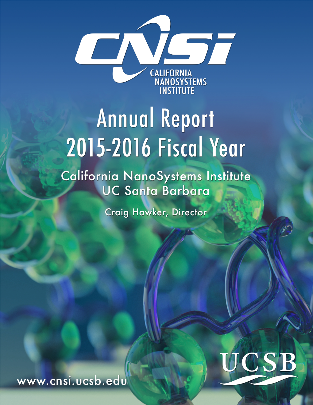 CNSI Annual Report - 2015-2016 Fiscal Year 1