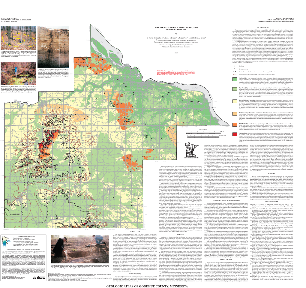 This Map Provides an Overview of the Distribution of Karst