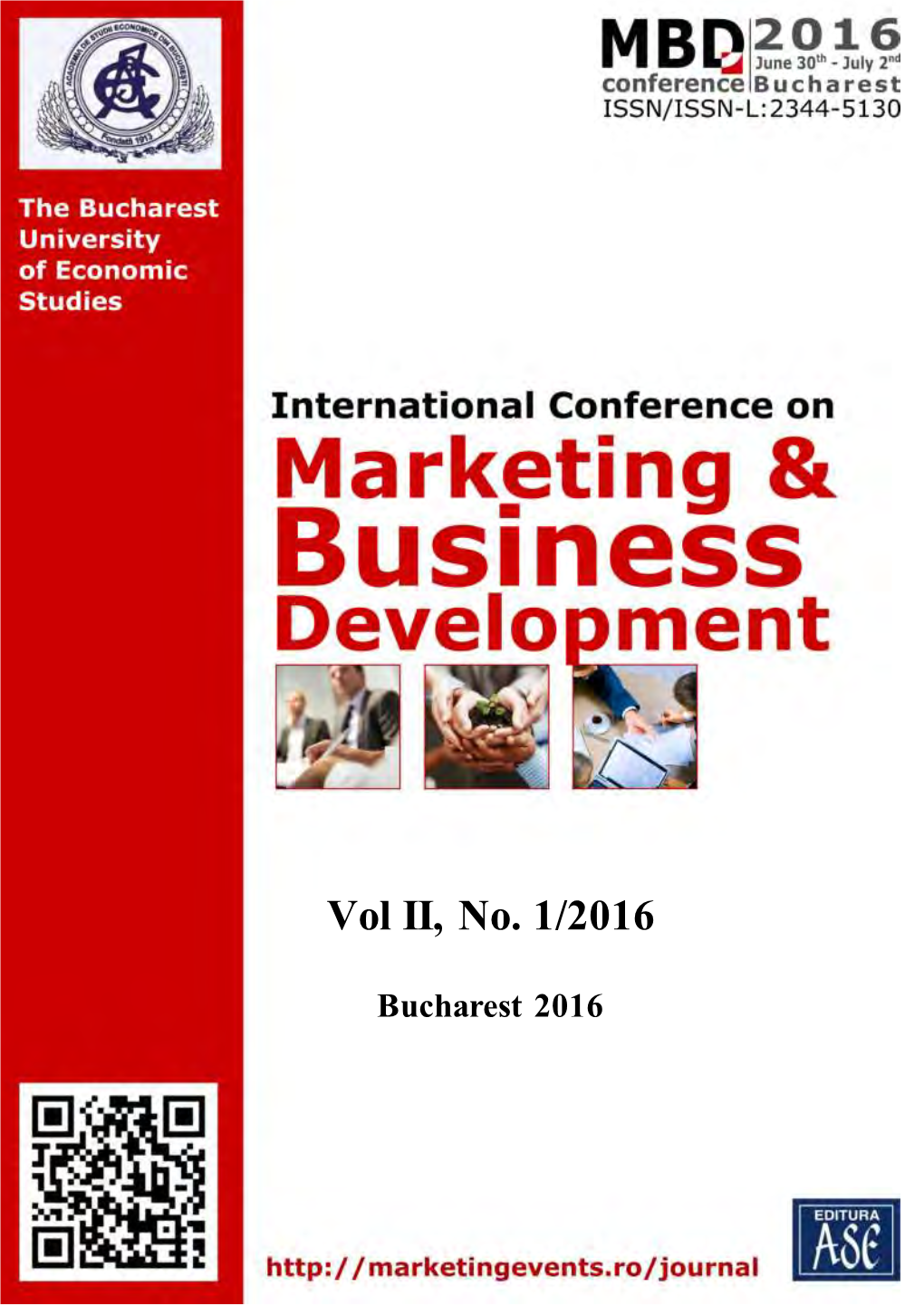 International Conference on Marketing and Business Development Journal Agree to the Following Terms