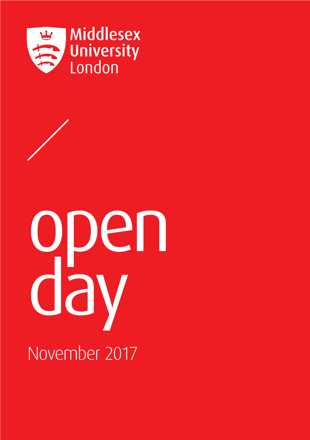 November 2017 Middlesex University Open Day 2017 Middlesex University Open Day 2017 in Your Programme
