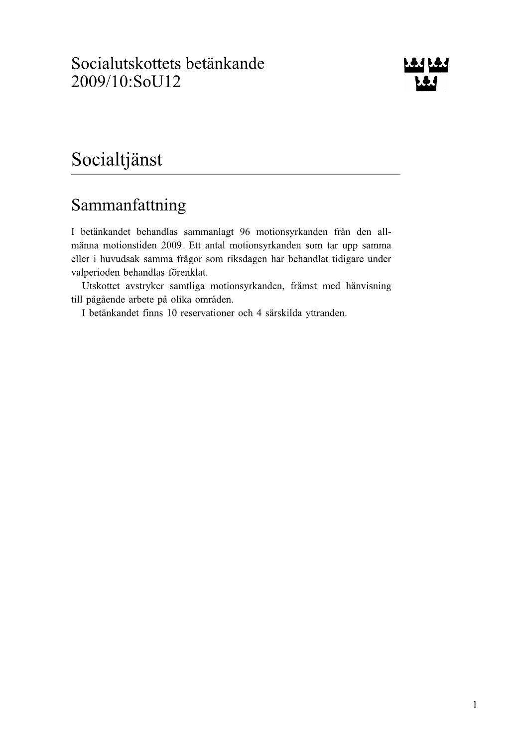 Socialtjänst