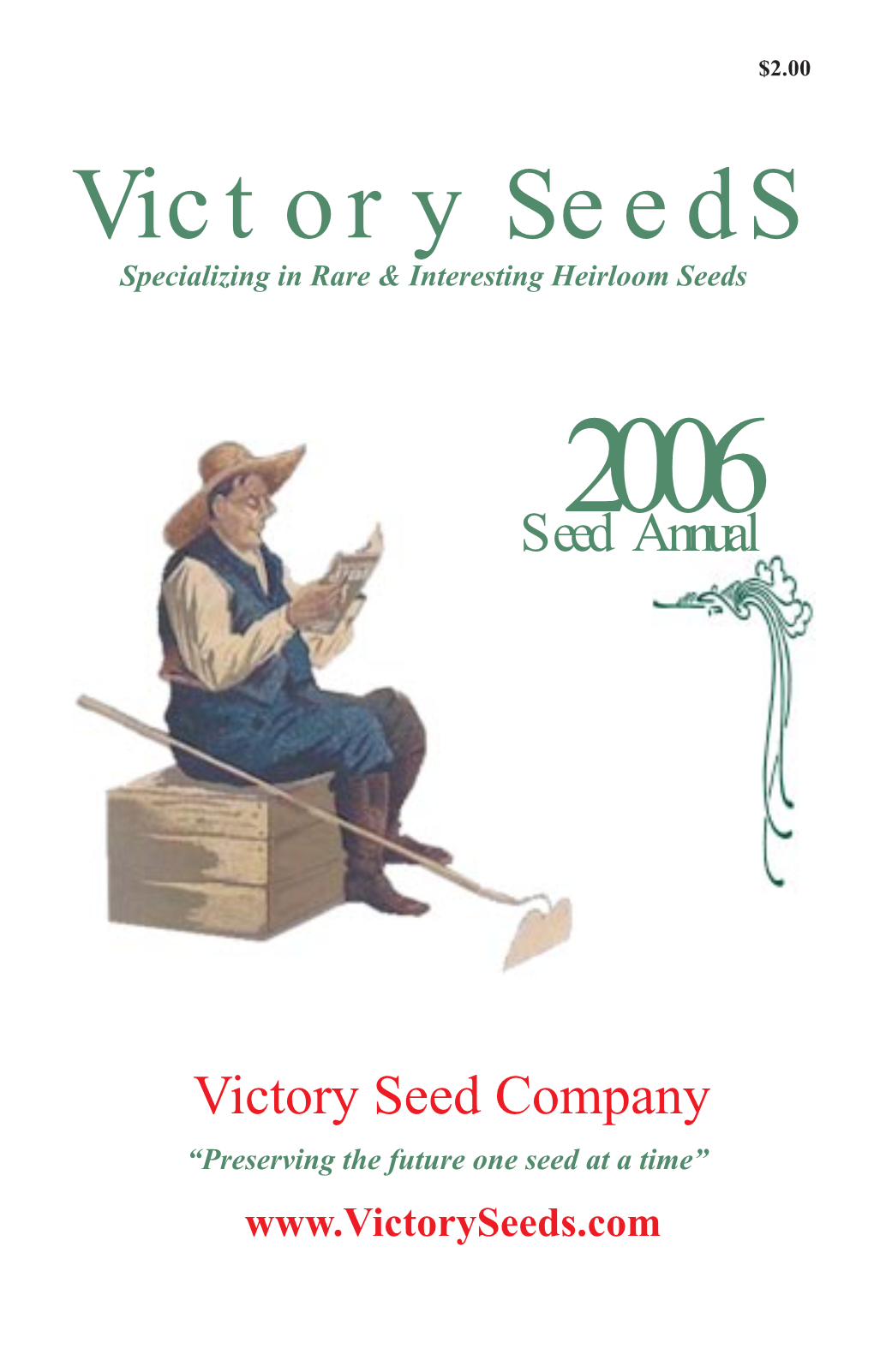 Victoryseeds.Com 2006 Seed Annual
