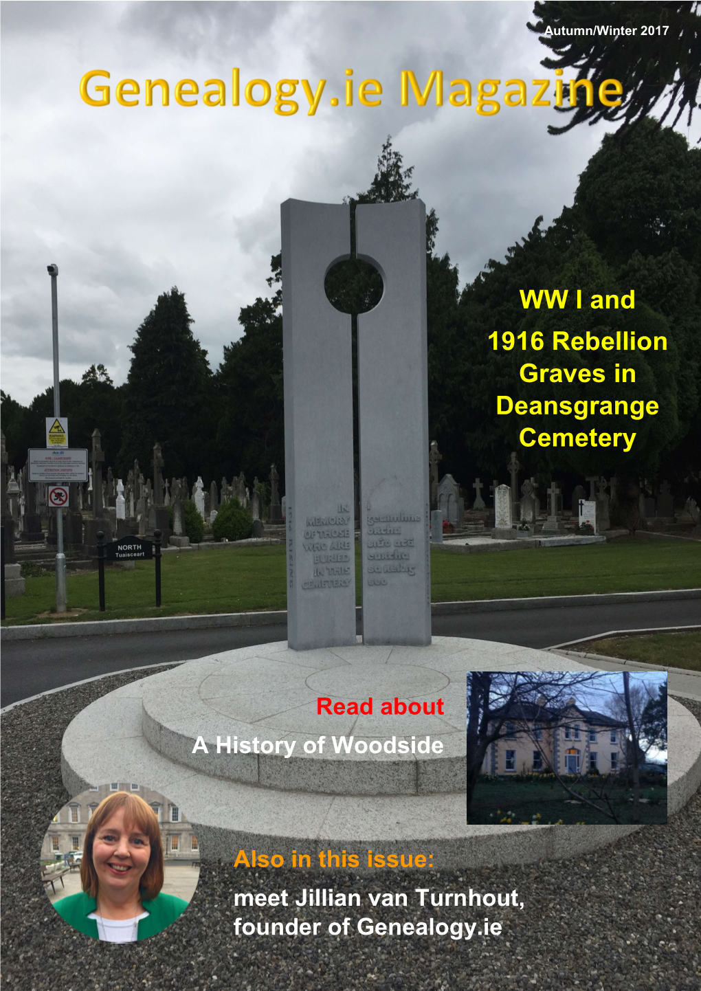 WW I and 1916 Rebellion Graves in Deansgrange Cemetery