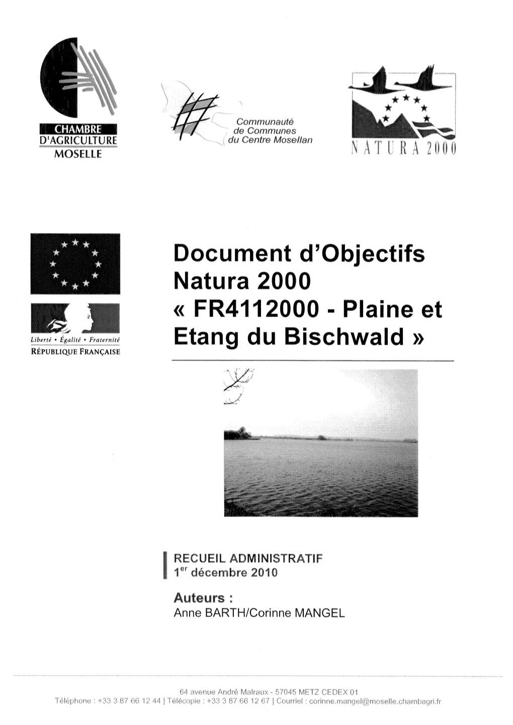 1444 Recueil Administratif DOCOB Bischwald Complet.Pdf