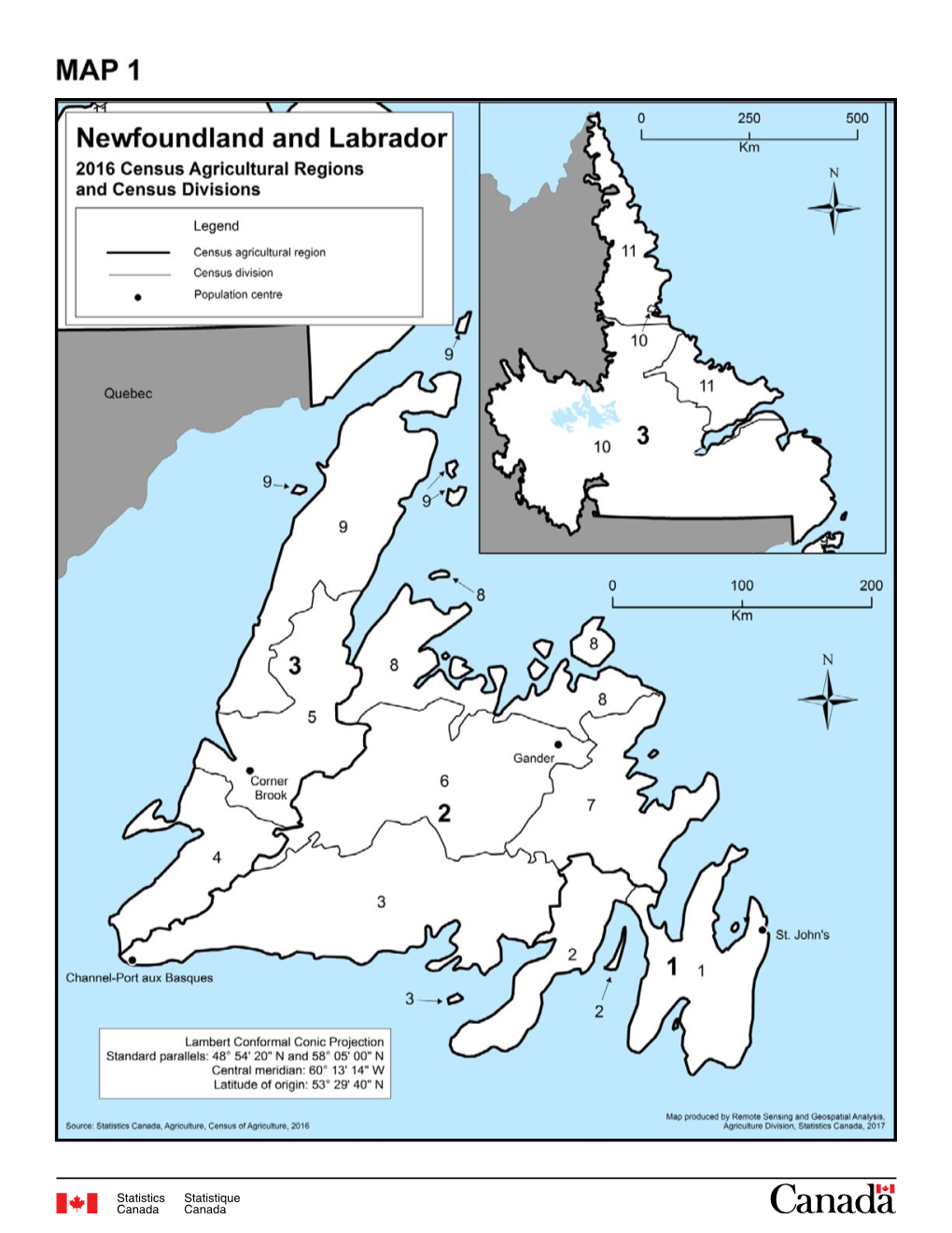 Quebec Map 1