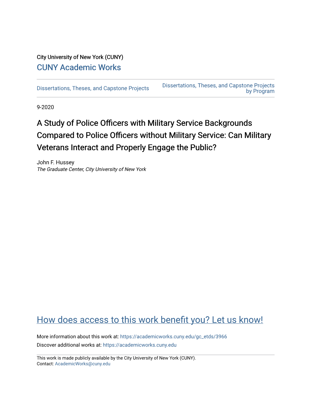 Can Military Veterans Interact and Properly Engage the Public?