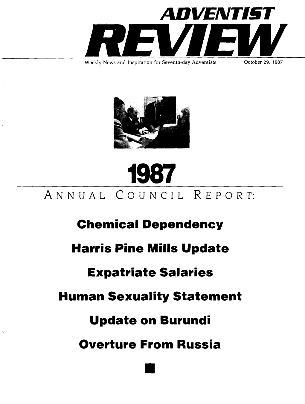 Review and Herald for 1987