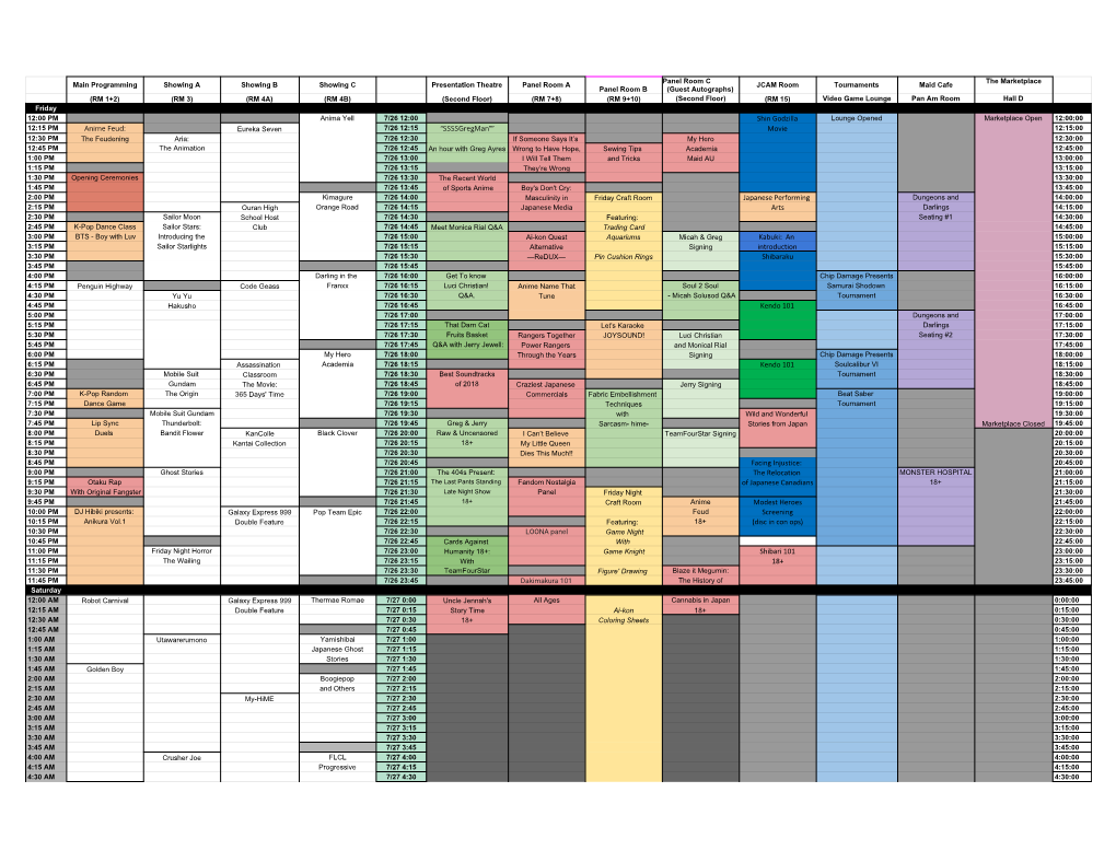 2019 Ai-Kon Schedule ROUGH DRAFT.Xlsx