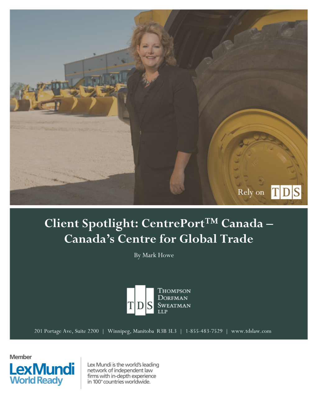 Client Spotlight Centreport Canada