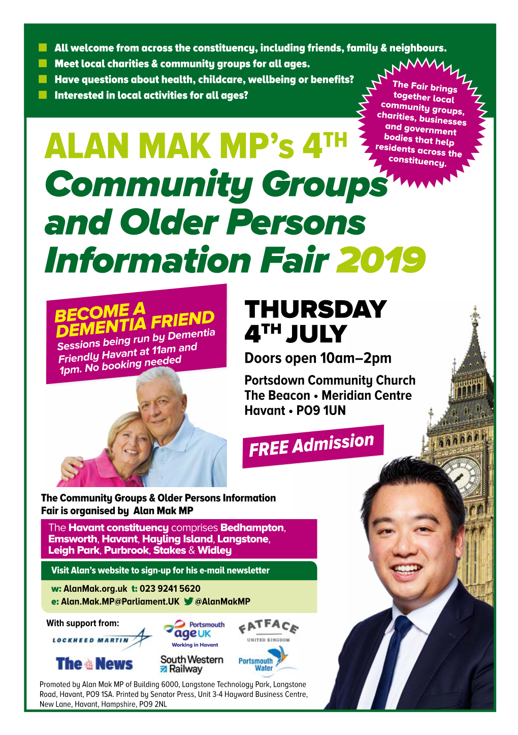 Community Groups and Older Persons Information Fair 2019