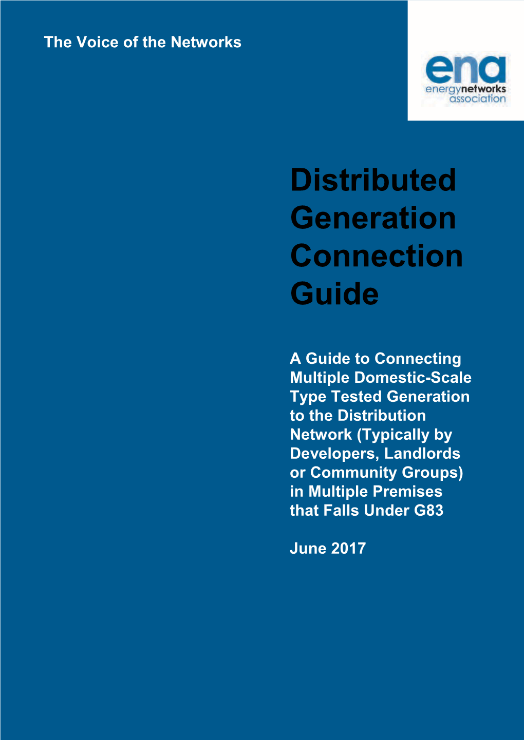 Distributed Generation Connection Guide