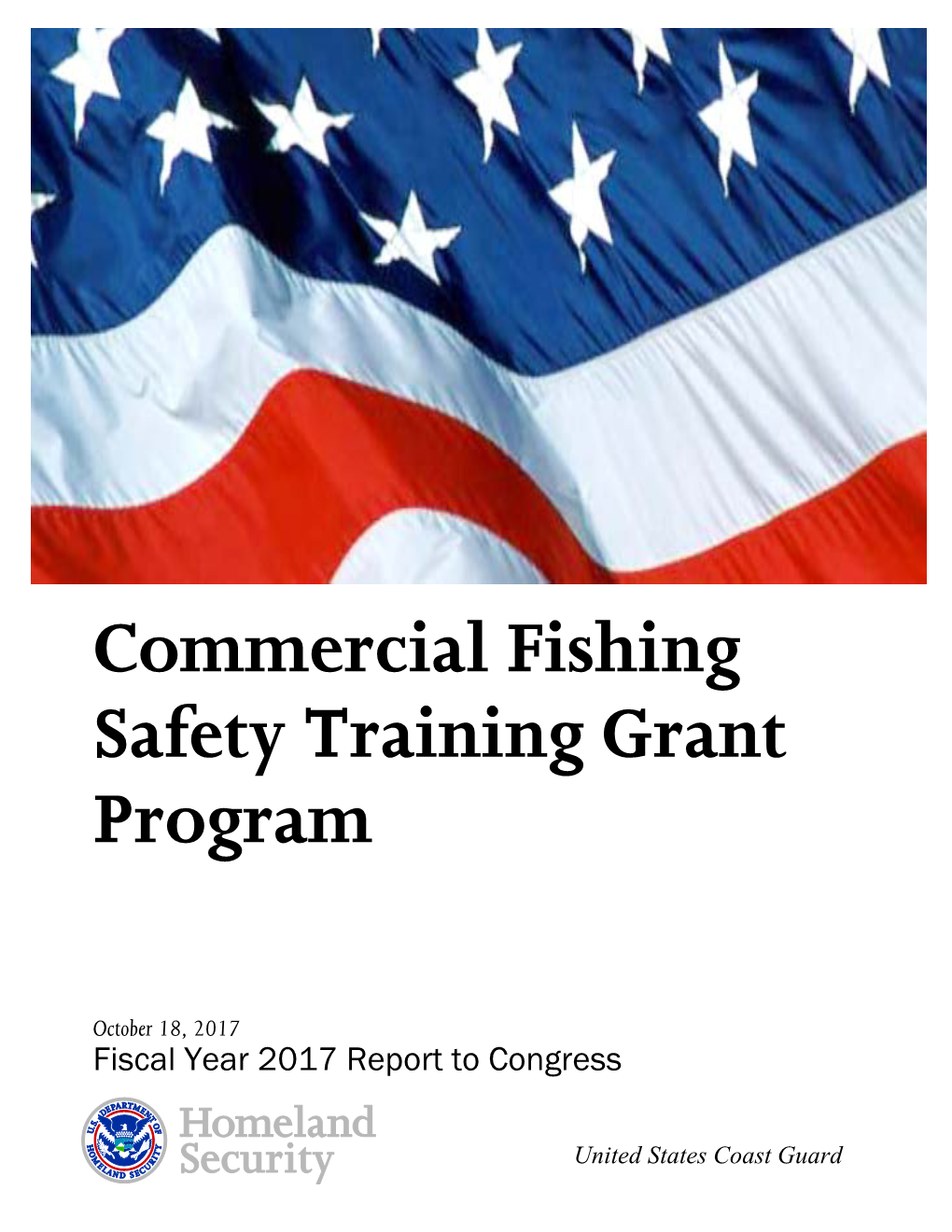Commercial Fishing Safety Training Grant Program