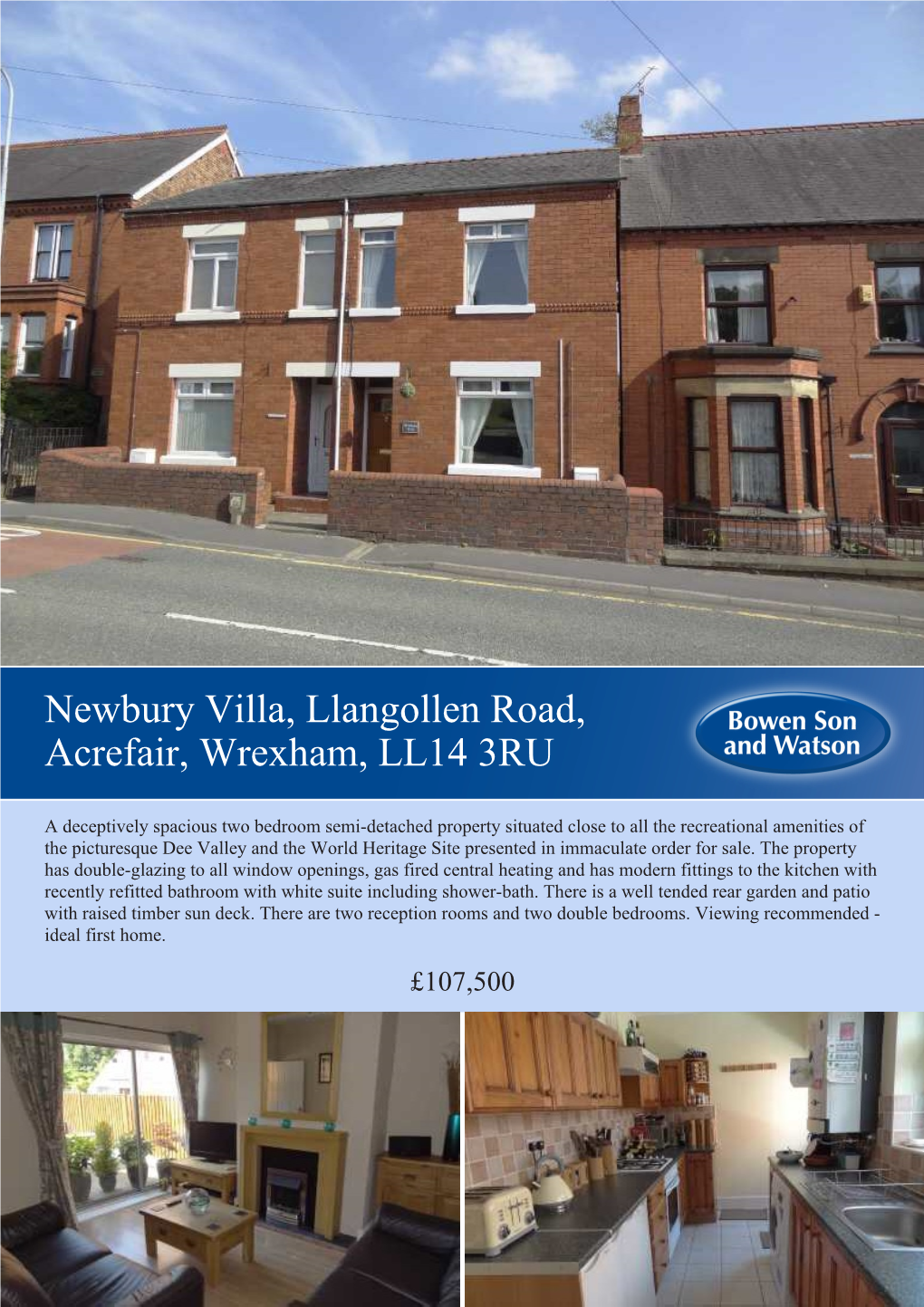 Newbury Villa, Llangollen Road, Acrefair, Wrexham, LL14 3RU