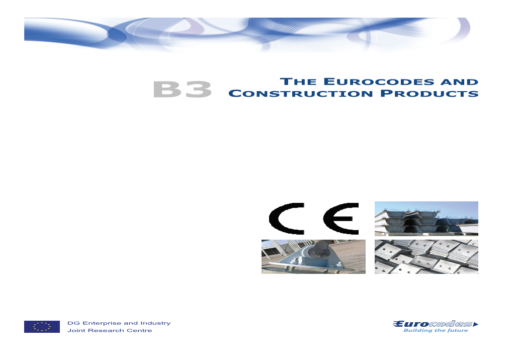 The Eurocodes and Construction Products