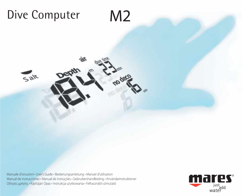 Grab Mares M2 Dive Computer Operating Manual