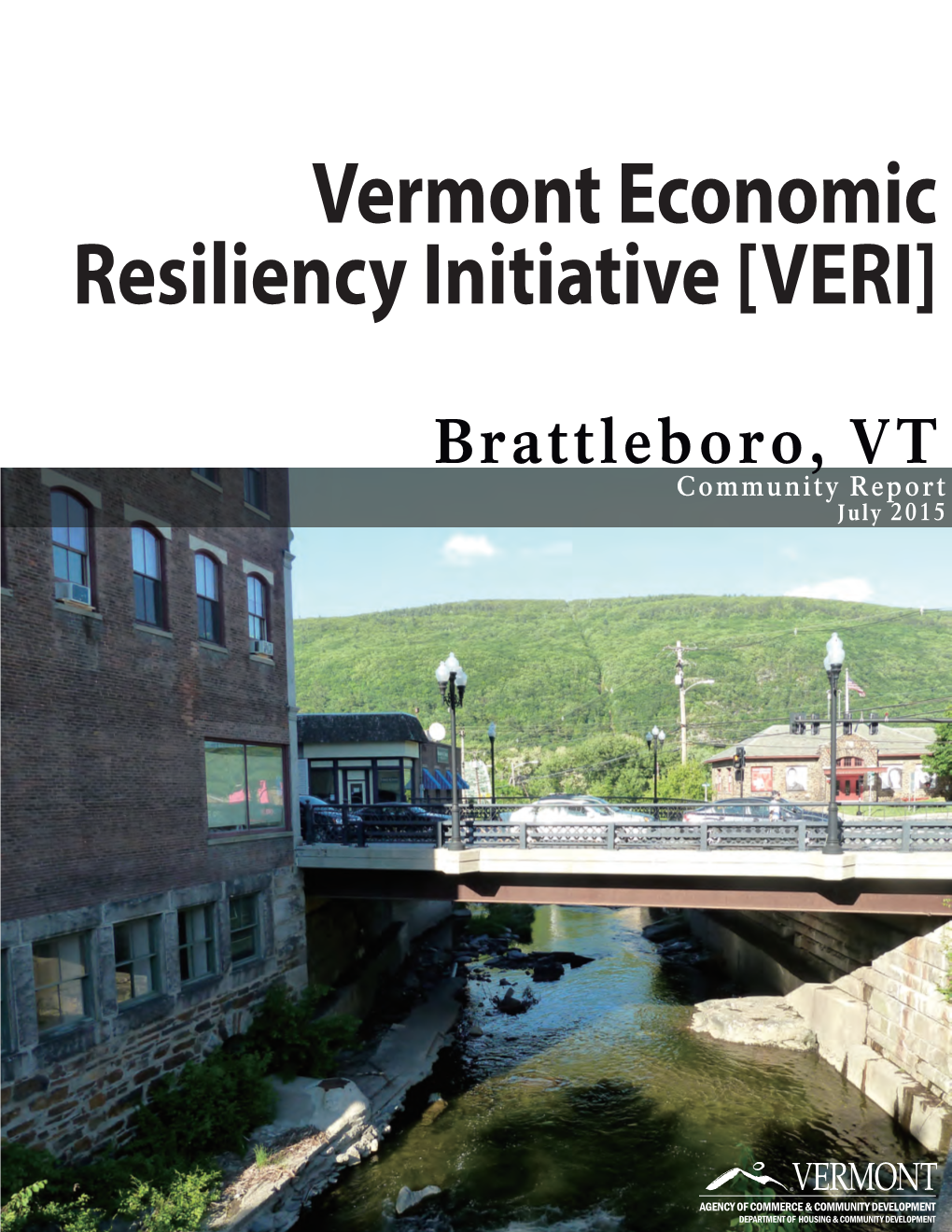 Vermont Economic Resiliency Initiative: Brattleboro