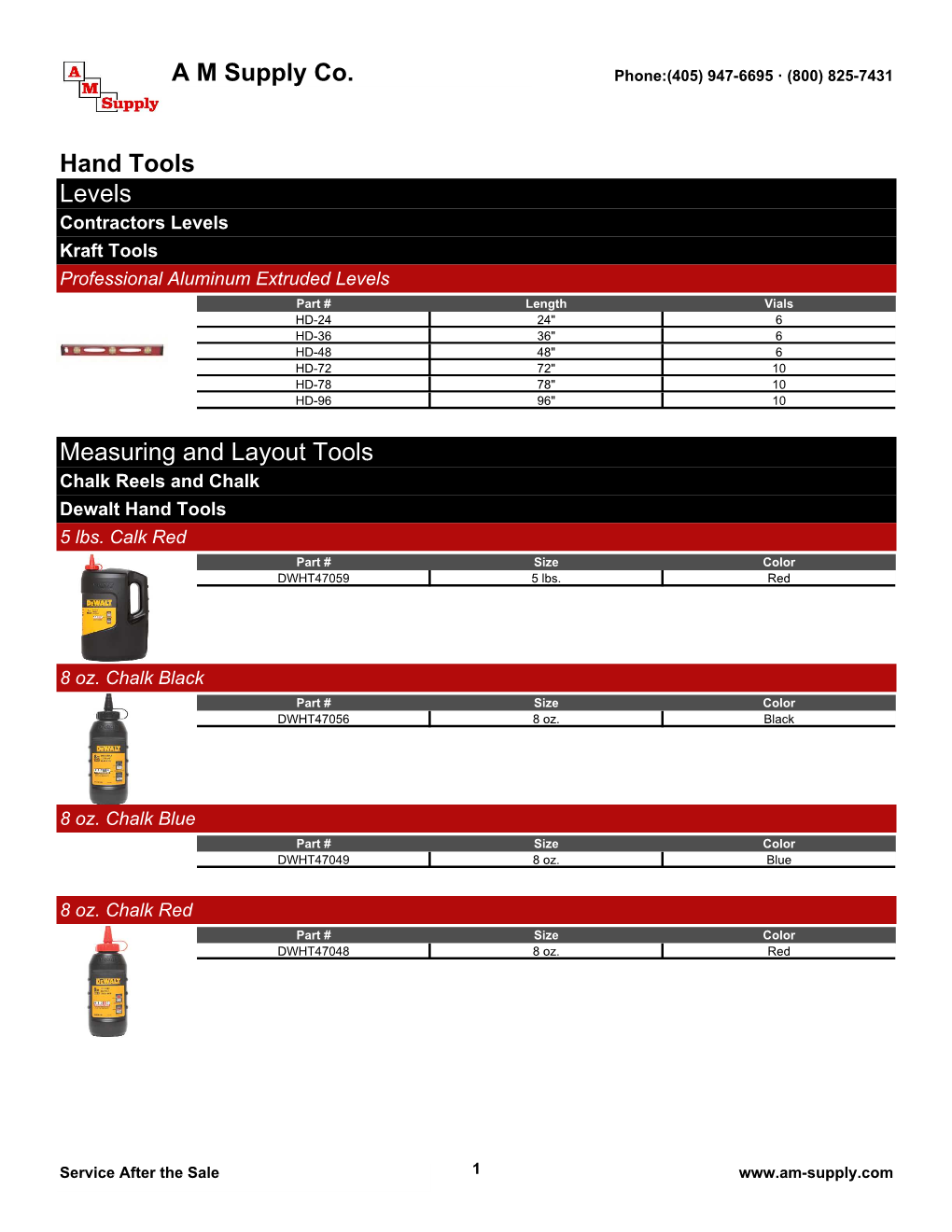 Hand Tools Levels Measuring and Layout Tools a M Supply