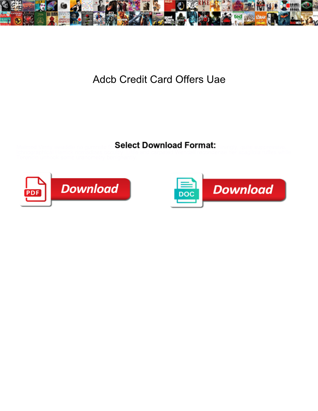 Adcb Credit Card Offers Uae