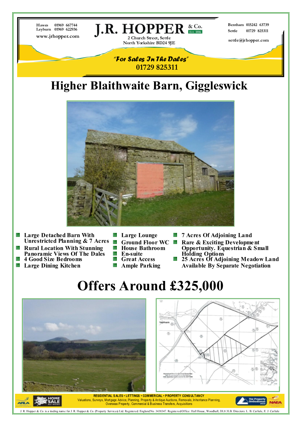 Higher Blaithwaite Barn, Giggleswick