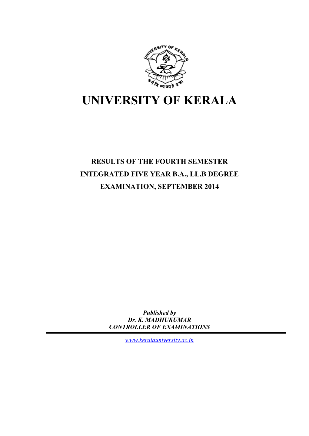 University of Kerala