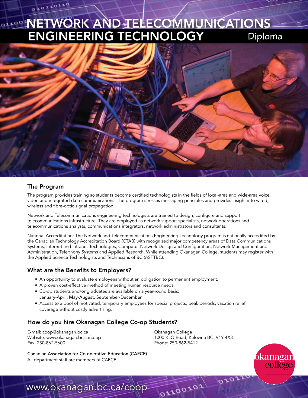 NETWORK and TELECOMMUNICATIONS ENGINEERING TECHNOLOGY Diploma