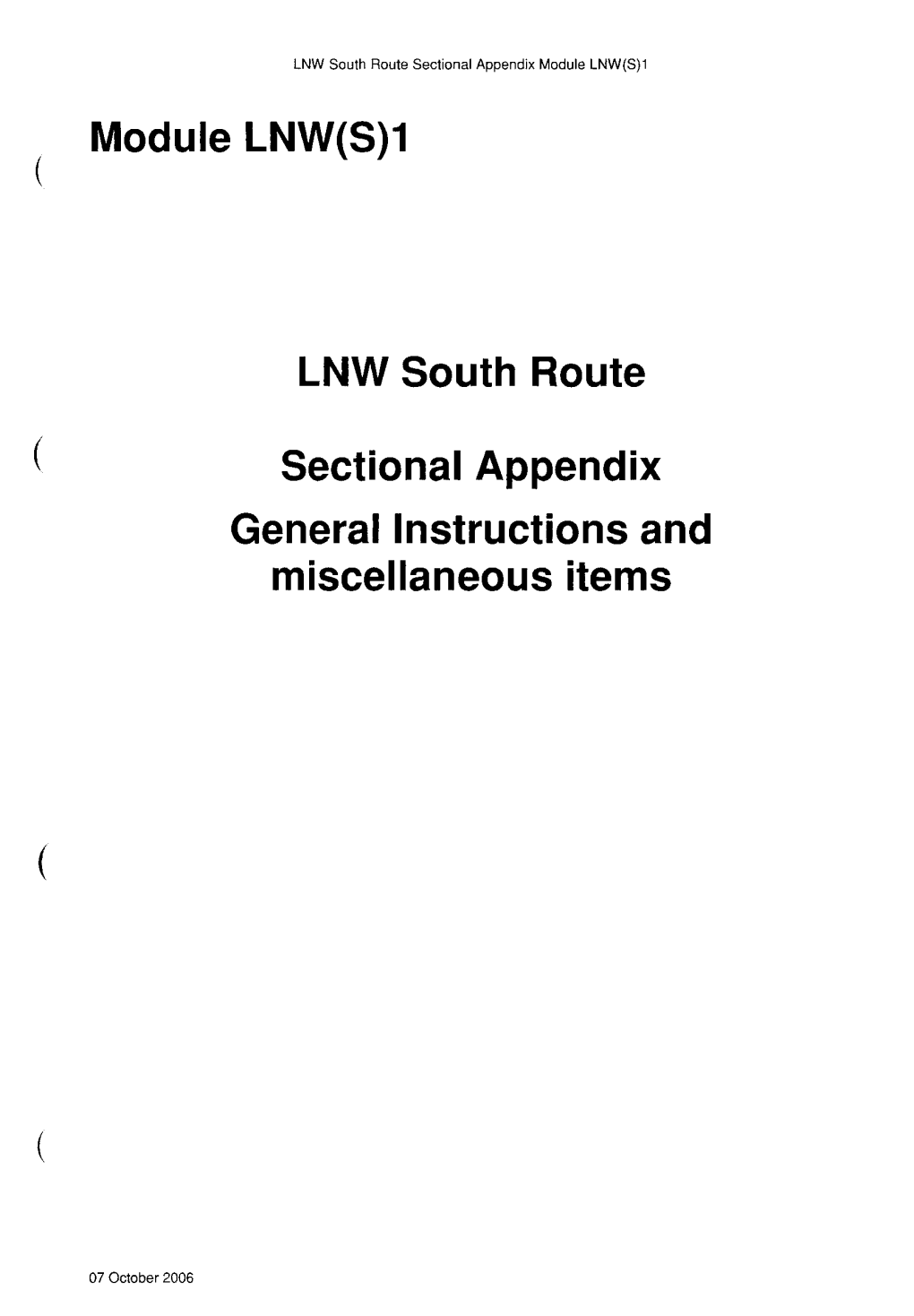 C Module LNW(S)1