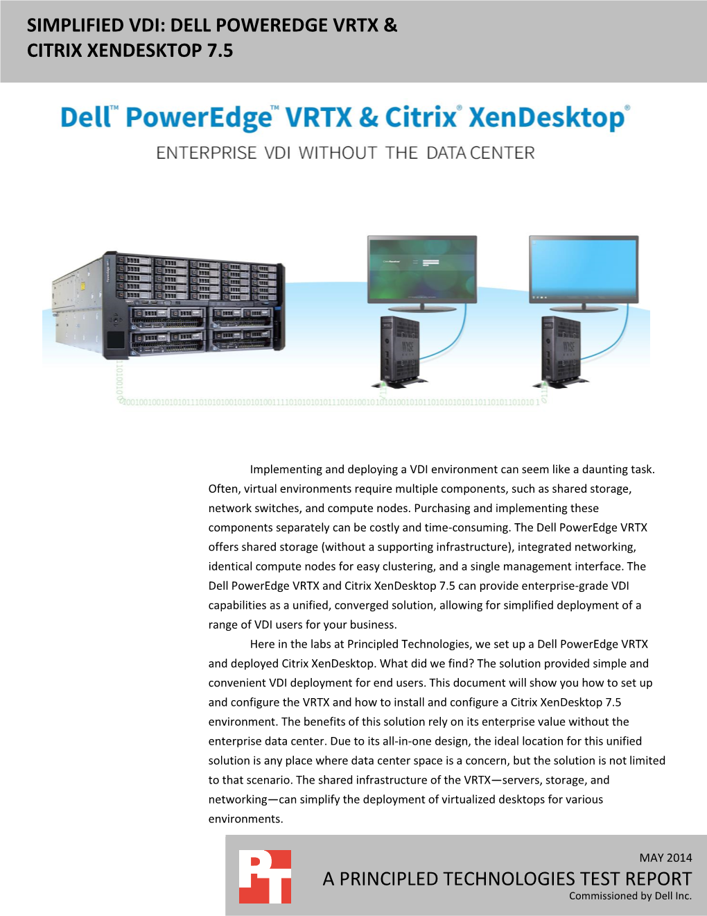 Dell Poweredge VRTX & Citrix Xendesktop