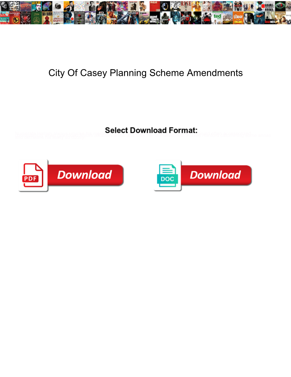 City of Casey Planning Scheme Amendments