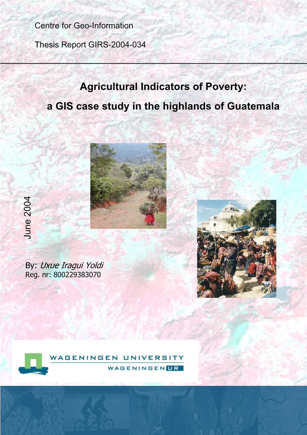 Agricultural Indicators of Poverty