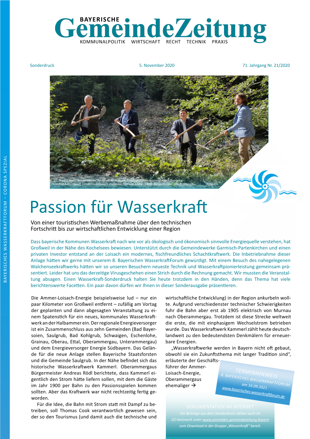 Passion Für Wasserkraft