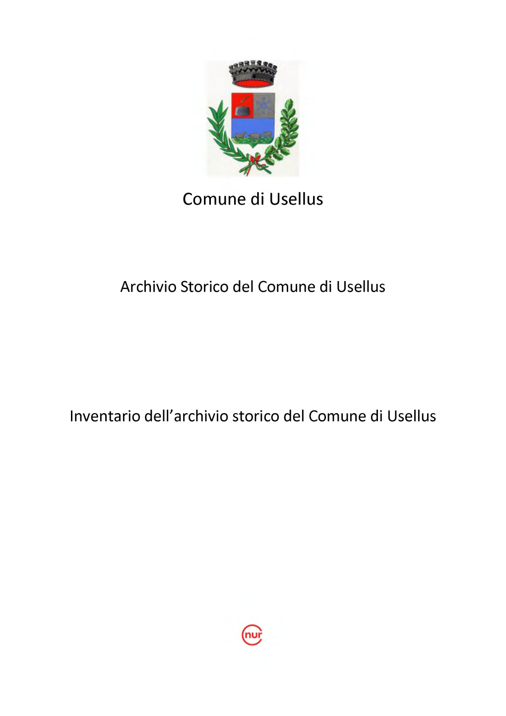 Archivio Storico Del Comune Di Usellus