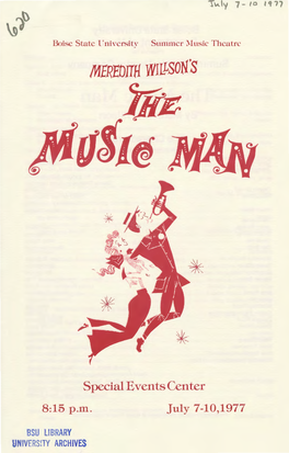 The Music Man by Meredith Willson