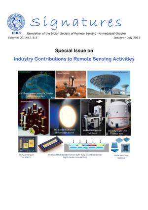 Signatures, Newsletter of the ISRS–AC, Vol