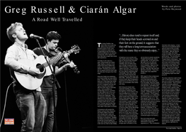 Greg Russell & Ciarán Algar