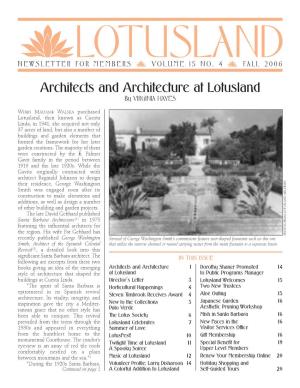 Architects and Architecture at Lotusland by VIRGINIA HAYES