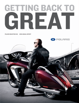 Polaris Industries Inc. 2006 Annual Report Table of Contents Polaris Industries Inc